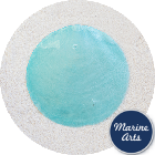 Capiz Disc - Light Blue 65mm - Craft Pack